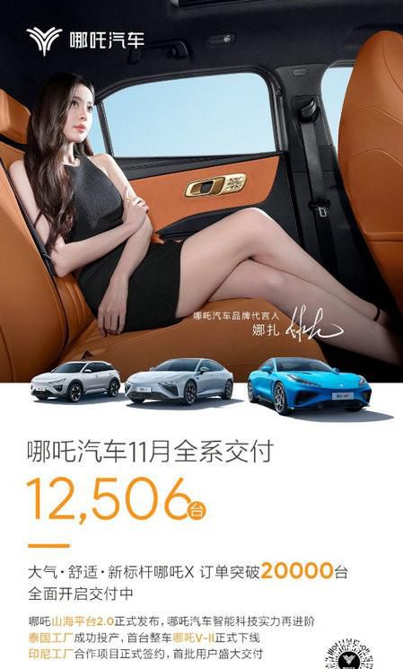 新平台、新技术、新车型，哪吒汽车累计交付近40万台