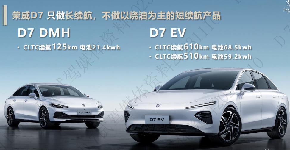 荣威D7系列 B级车“越级”冲击A级 尽揽新能源魅力
