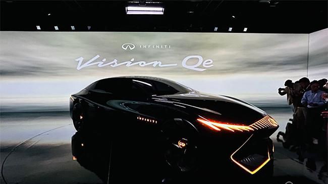 英菲尼迪全新纯电概念车Vision Qe正式亮相