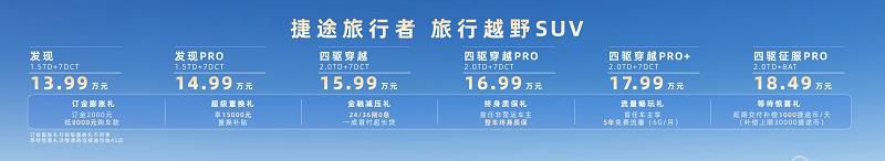 做最懂旅行的车，捷途旅行者13.99万起售，下订立享六重豪礼