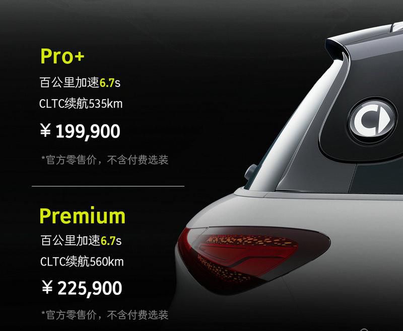 19.99万起，2024款smart #1 Premium及Pro+版焕新上市