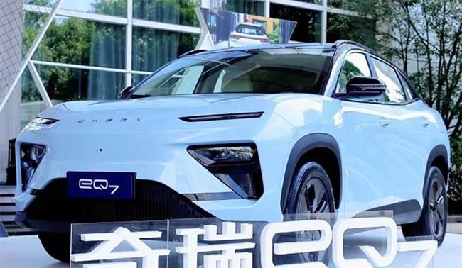 奇瑞eQ7新车8月份已全面到店 预计8月底上市