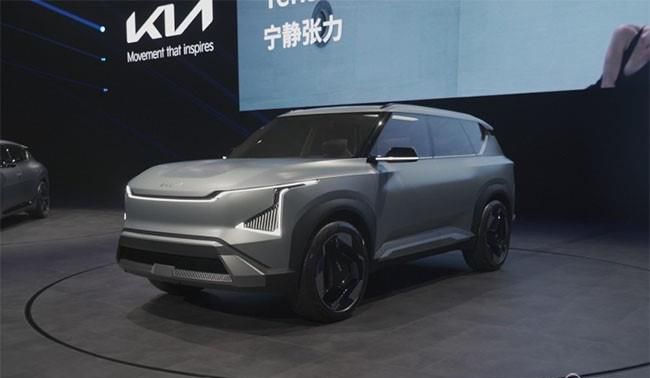 起亚EV5量产版将于11月份中国市场首发上市
