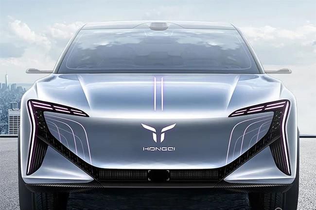 红旗E202概念车官图发布 新车定位中大型SUV