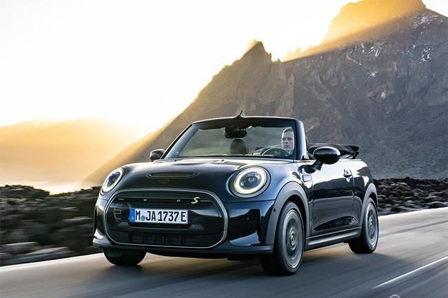 全新MINI Cooper SE电动敞篷车官图正式发布
