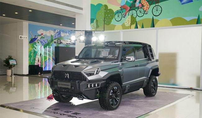 东风猛士M-Terrain概念实车 预计2023年上市