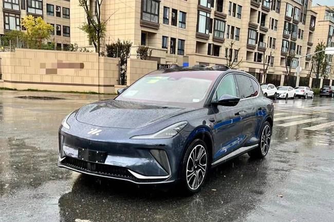 智己LS7实车无伪谍照 有望2023年上半年上市