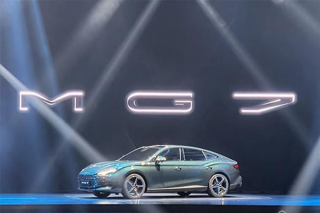 紧凑型轿车新名爵MG7正式发布 搭载2.0T+9AT