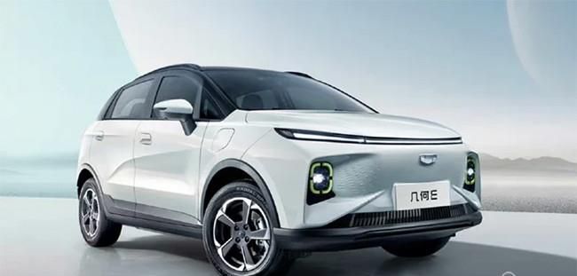 几何E最新官图发布 新车定位纯电小型SUV