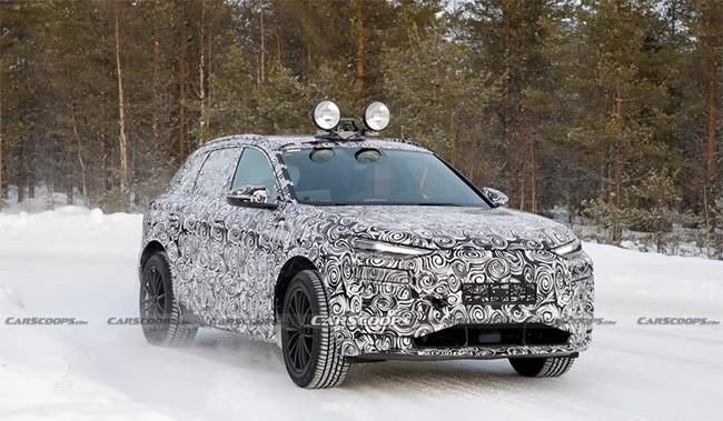 奥迪Q6 e-tron最新谍照 将2022年下半年亮相