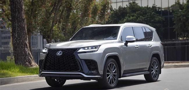 雷克萨斯LX600海外发售 约合人民币69万元起