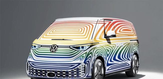 大众ID.BUZZ最新预告图 将于2022年首发亮相