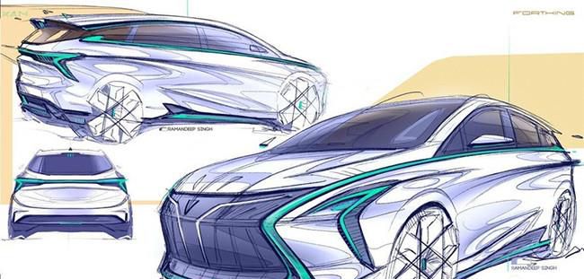 东风风行全新MPV车型设计图 将于2022年上市