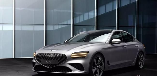 2022款捷尼赛思G70亮相成都车展 售24.9万起