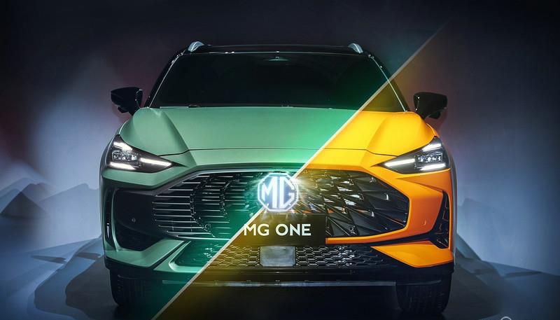 数智重构新物种MG ONE实车首次亮相，定位智潮科技SUV