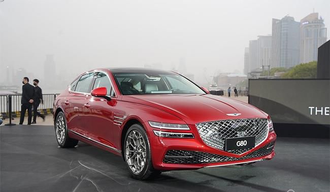 捷尼赛思G80正式在华发布 定位中大型豪华车