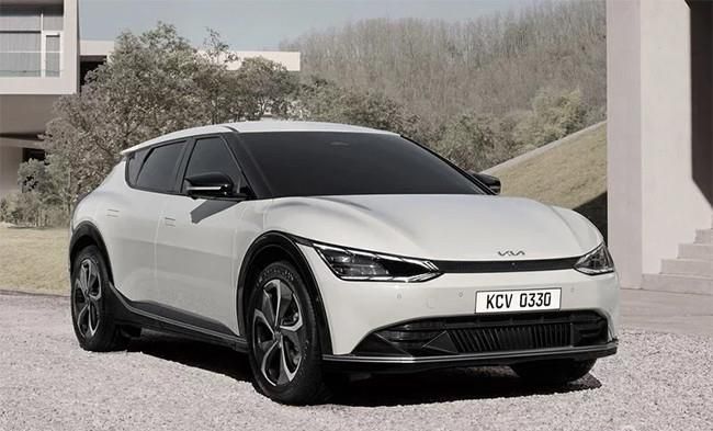 起亚首款纯电动EV6官图曝光 采用跨界车设计
