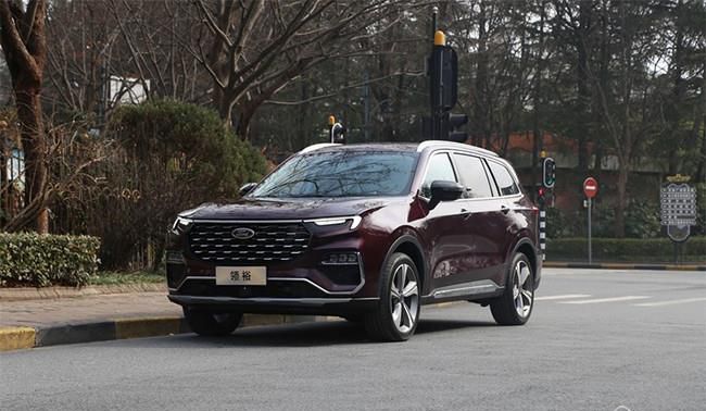 江铃福特全新SUV领裕实车图 定位中大型SUV