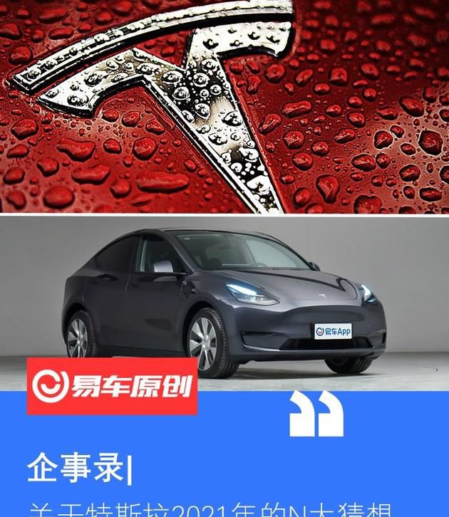 16万能买Model 2？关于特斯拉2021年N大猜想