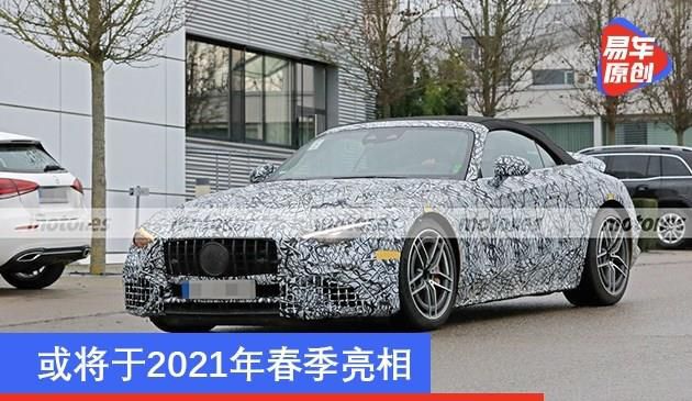 奔驰全新SL最新谍照曝光 或将于2021年春季亮相