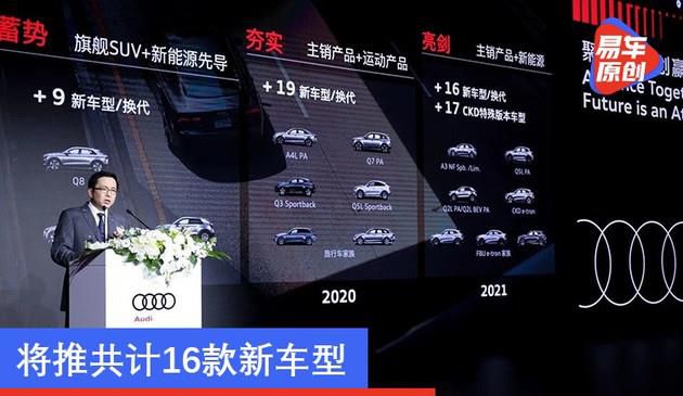 2021年奥迪新车计划 将推共计16款新车型