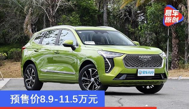 哈弗初恋将于1月中旬上市 预售价8.9-11.5万元