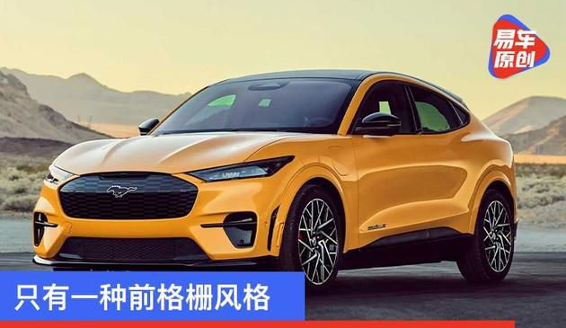 只有一种前格栅风格 福特Mach-E在中国市场将仅提供GT外观