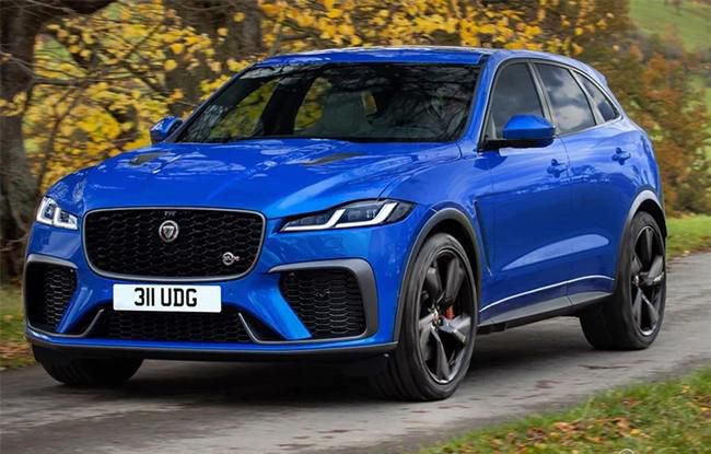捷豹新款F-PACE SVR车型官图 搭载V8发动机