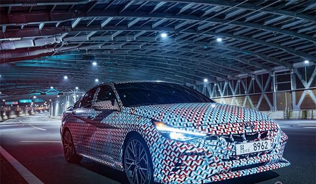 全新伊兰特N最新预告 将于2021年正式发布