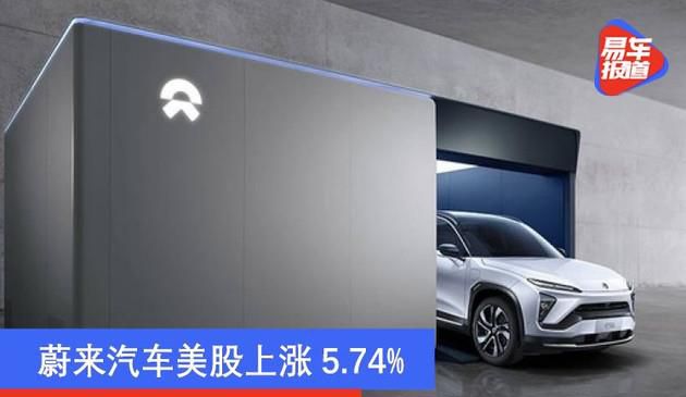 蔚来汽车美股上涨5.74% 股价创历史新高