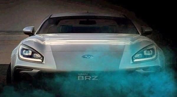 全新斯巴鲁BRZ跑车预告图曝光 将于11月18日发布