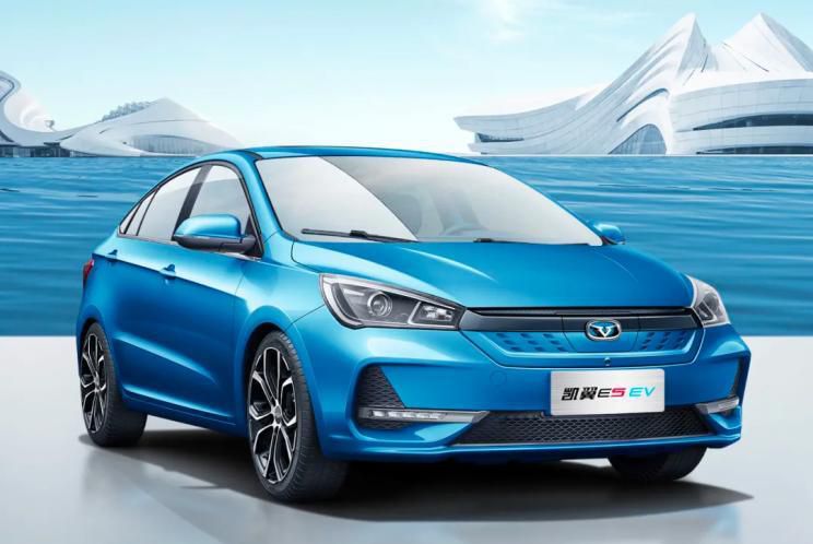 标识里程401km 凯翼E5 EV售13.98万起