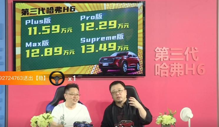 售11.59万元起 全新哈弗H6正式上市