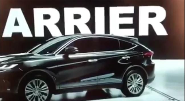 丰田Harrier预告视频网络曝光 定位中型SUV