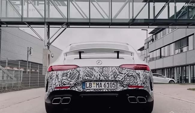 AMG GT73四门版车型预告 续航里程为50km